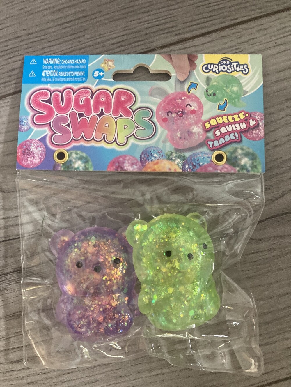 Sugar Swaps Twins Mini Bears Sensory Toys Squishy Orb Curiosities 🆕